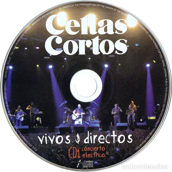 CDs de m&uacute;sica: Celtas Cortos &ndash; Vivos & Directos - Foto 3