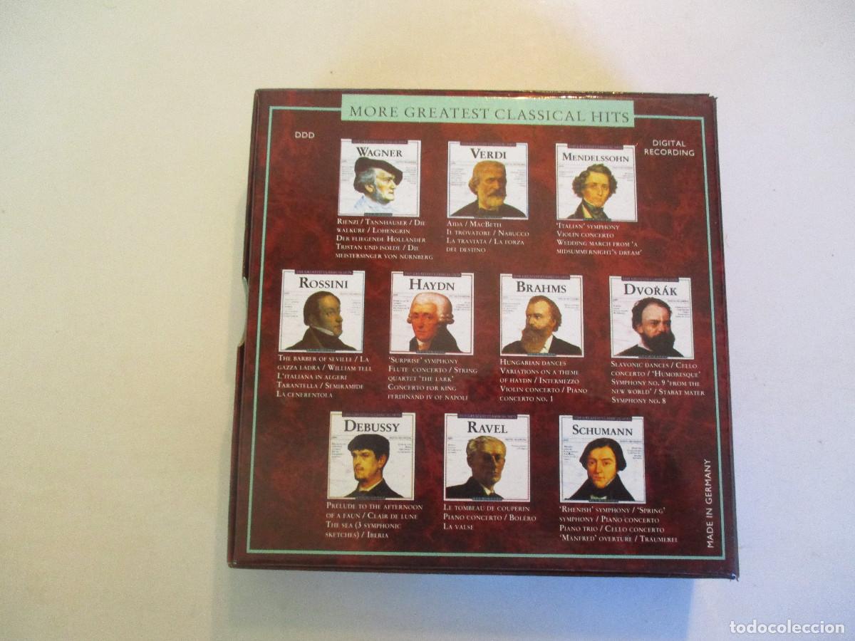 CDs de m&uacute;sica: More greatest classical hits (caja con 10 CD) W27738 - Foto 2