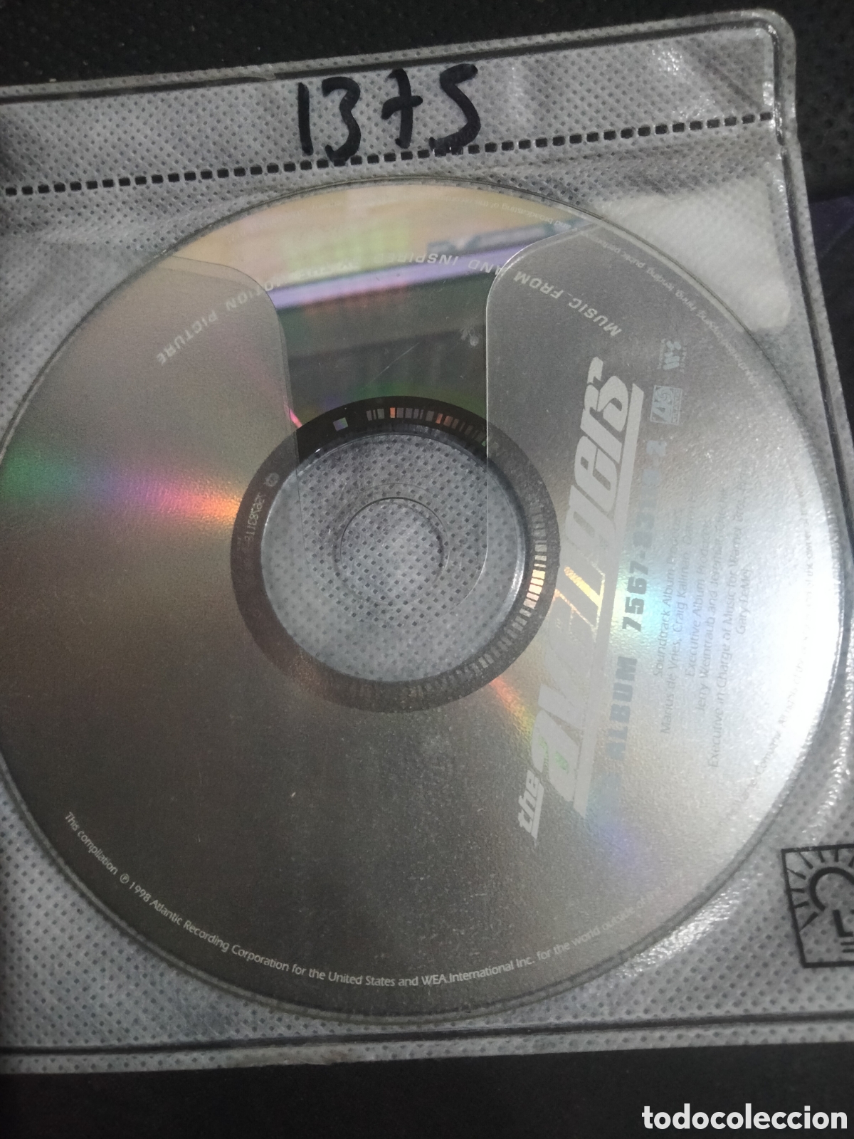 CDs de m&uacute;sica: Cd BSO the Avengers -1375 (disco solo) - Foto 1
