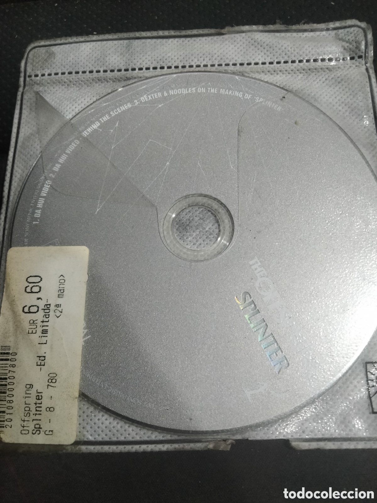 CDs de m&uacute;sica: Cd the offspring splinter ed limitada -1389 (discos solo) - Foto 2