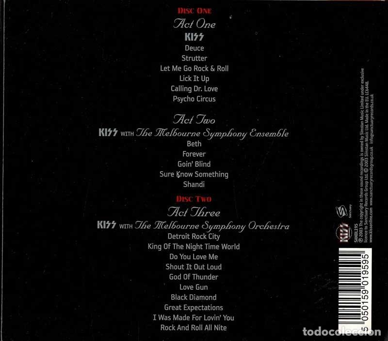 CDs de m&uacute;sica: Kiss - Symphony. Alive IV. 2 x CD - Foto 2