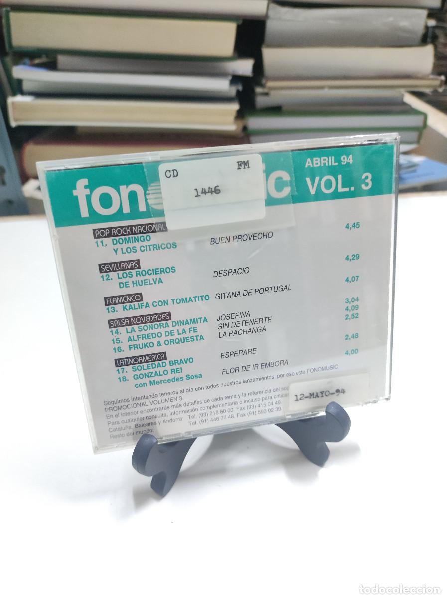 CDs de m&uacute;sica: Fonomusic Vol. 1 Febrero 94 - Foto 3