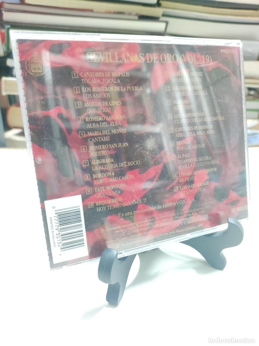 CDs de m&uacute;sica: Sevillanas De Oro Vol. 2 - Foto 2