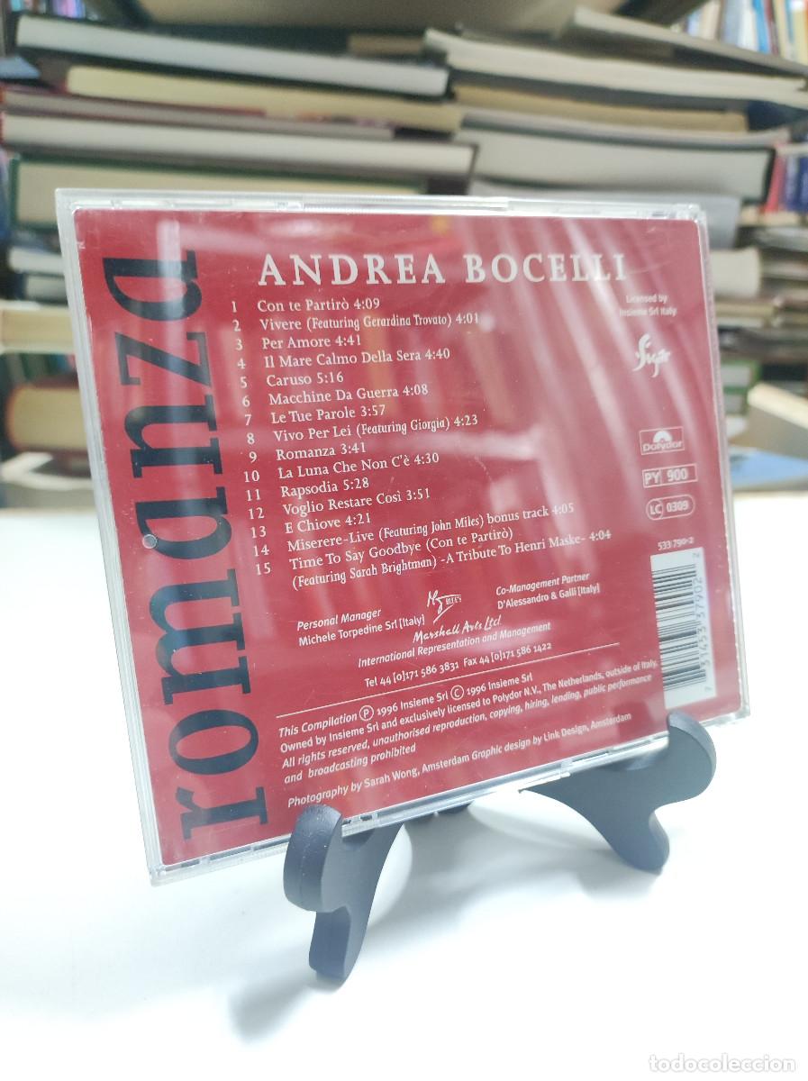 CDs de m&uacute;sica: Andrea Bocelli &ndash; Romanza - Foto 2