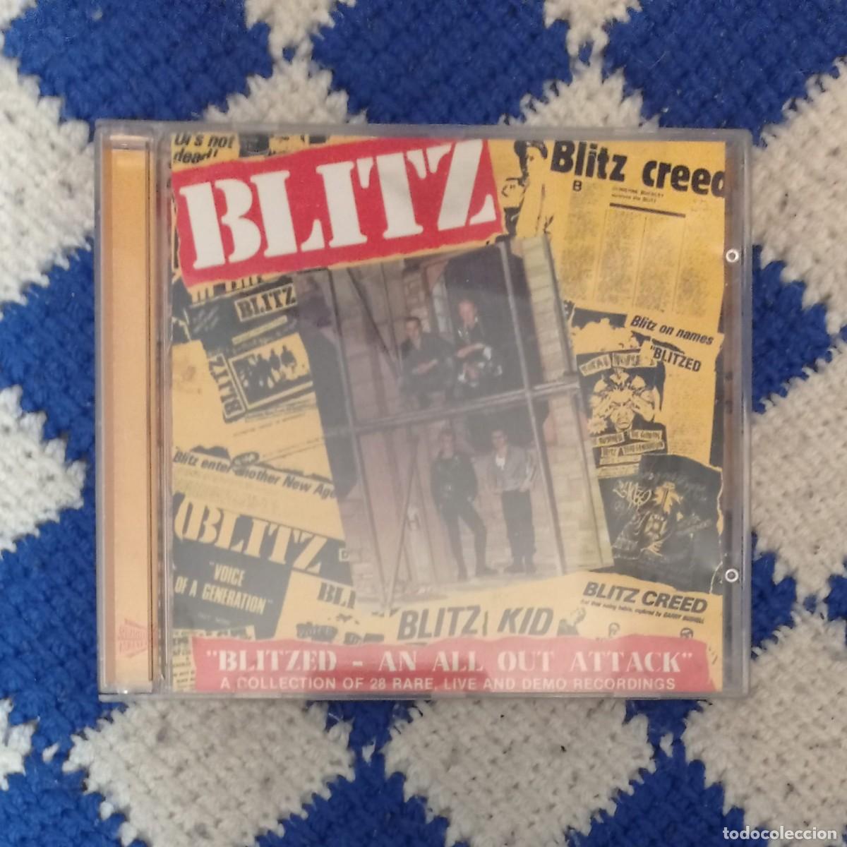 CDs de m&uacute;sica: BLITZ BLITZED - AN ALL OUT ATTACK - BLITZED (CD) - Foto 1