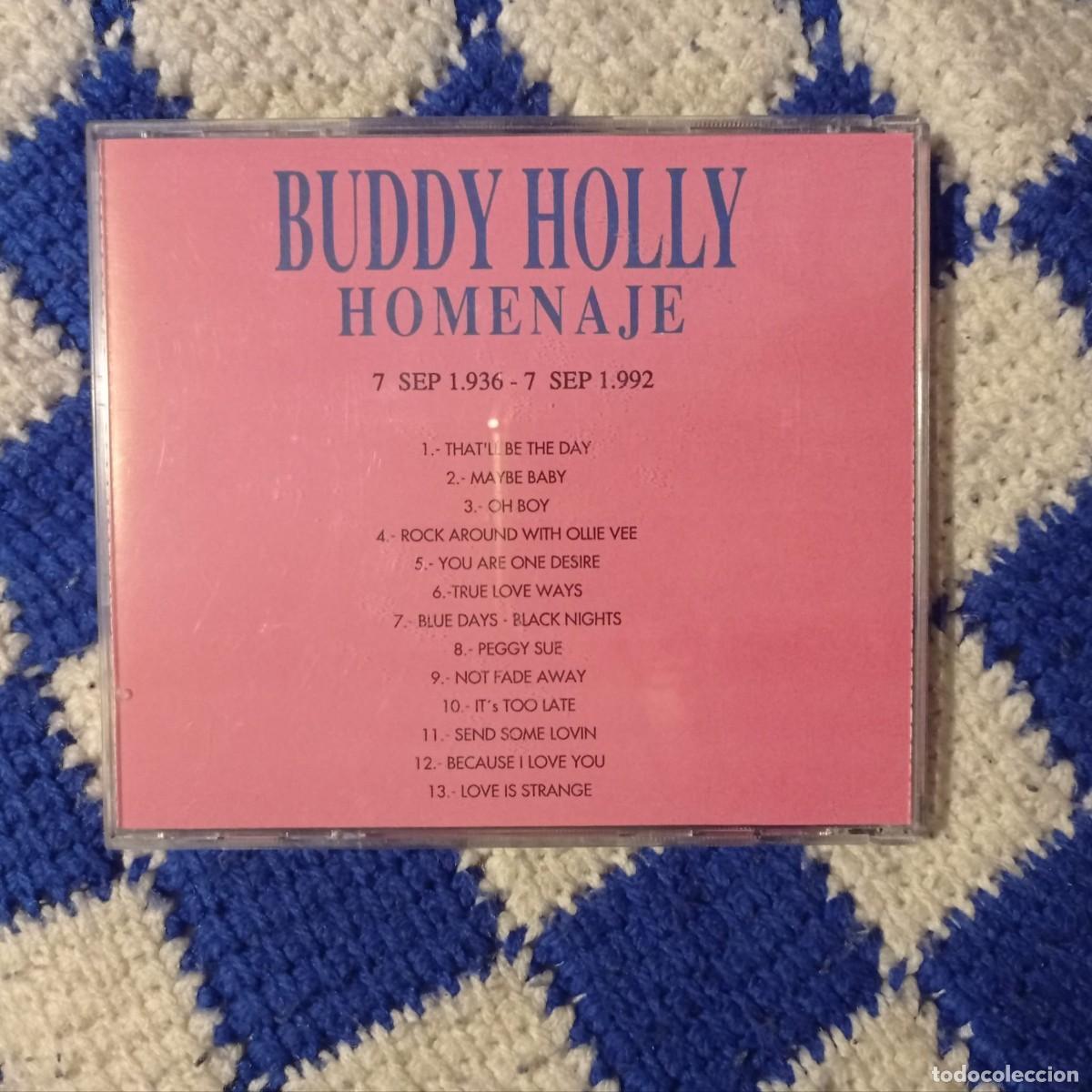 CDs de m&uacute;sica: HOMENAJE - BUDDY HOLLY (CD) - Foto 2