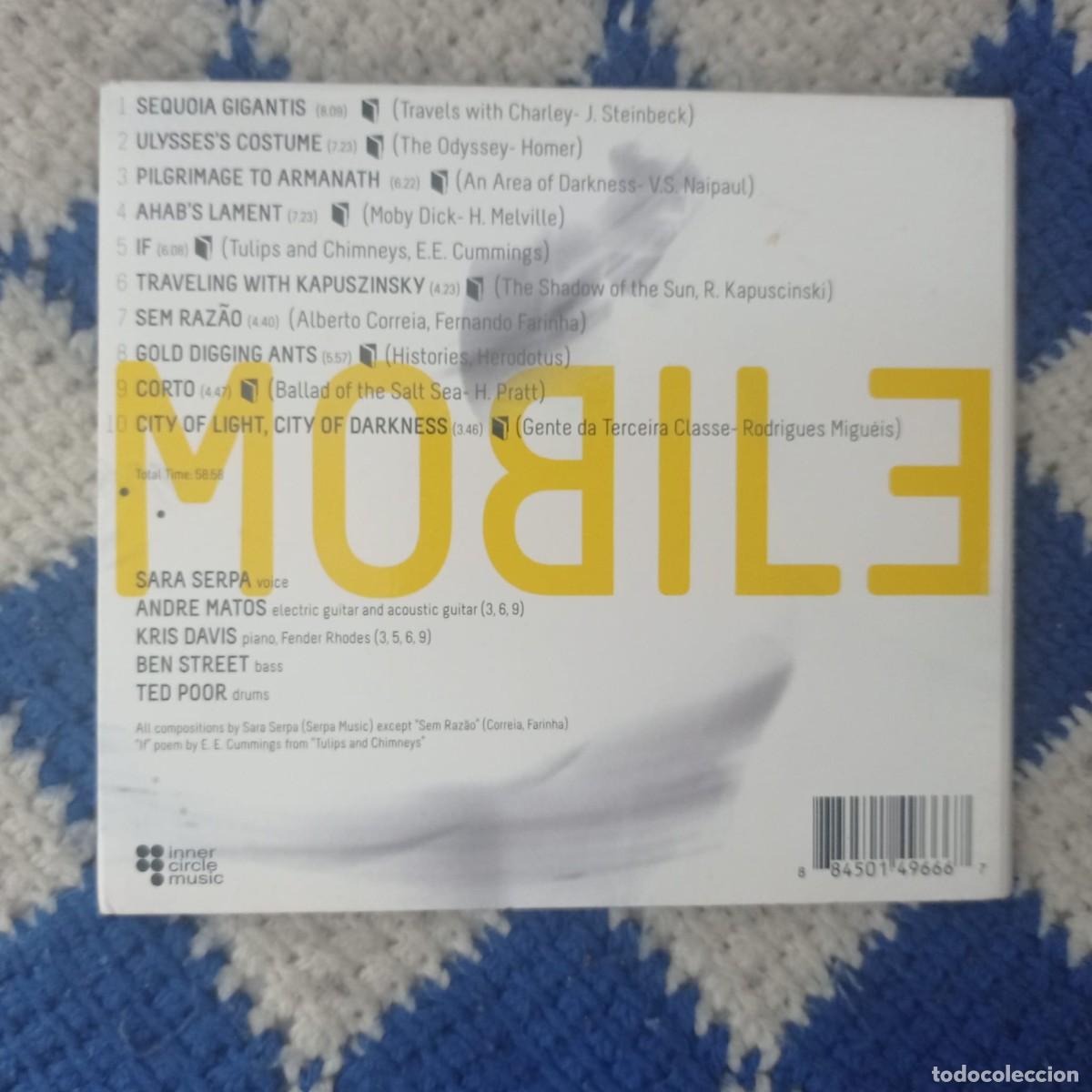 CDs de m&uacute;sica: MOBILE - SARA SERPA (CD) - Foto 2