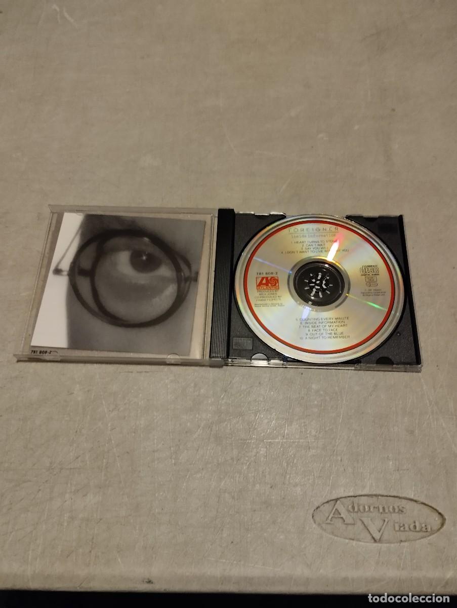 CDs de m&uacute;sica: Foreigner CD Inside Information - Foto 2