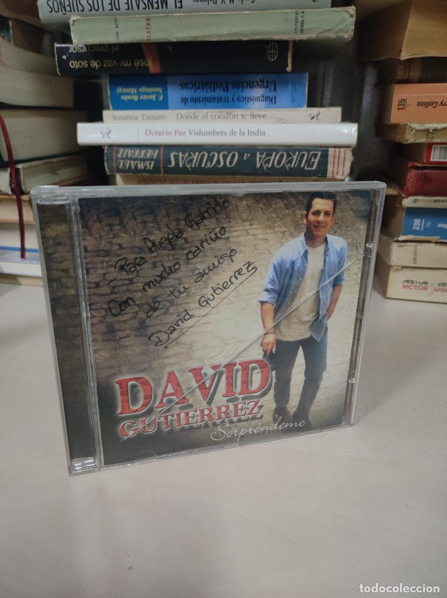 CDs de m&uacute;sica: David Guti&eacute;rrez &ndash; Sorpr&eacute;ndeme - Foto 1