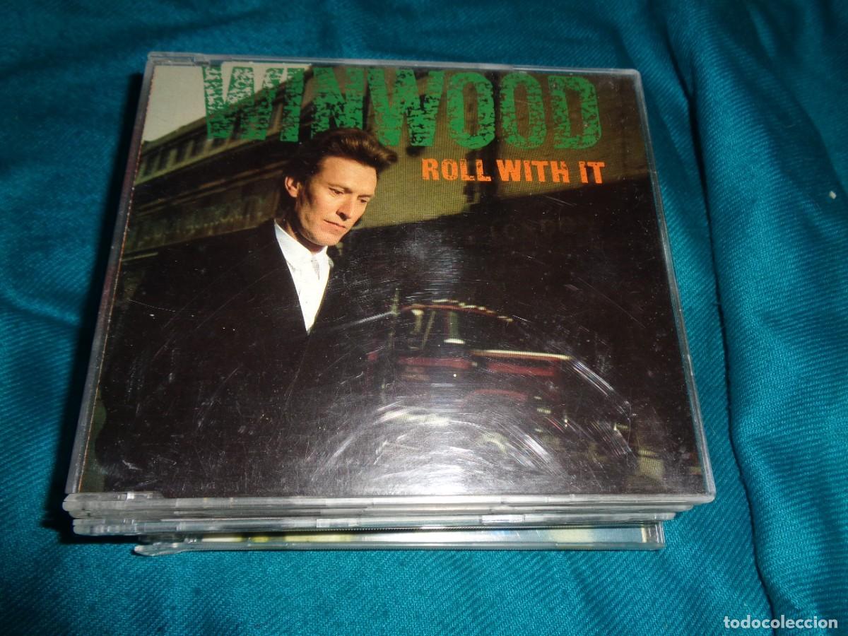 CDs de m&uacute;sica: STEVE WINWOOD. ROLL WITH IT. CD SINGLE. IMPECABLE(#) - Foto 1