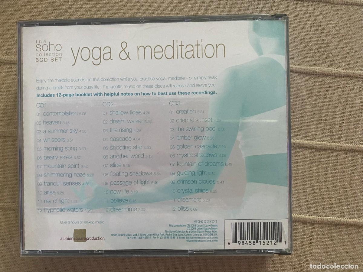 CDs de m&uacute;sica: CD TRIPLE YOGA & MEDITATION - Foto 2