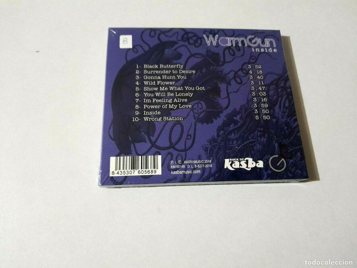 CDs de m&uacute;sica: WARMGUN &rdquo;INSIDE&rdquo; CD 10 TRACKS PRECINTADO SEALED DIGIPACK - Foto 2