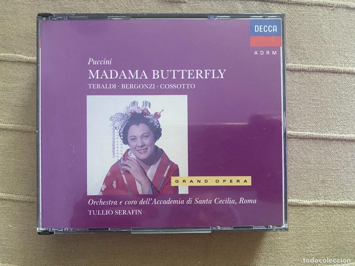 CDs de m&uacute;sica: CD DOBLE - PUCCINI - MADAMA BUTTERFLY - Foto 1