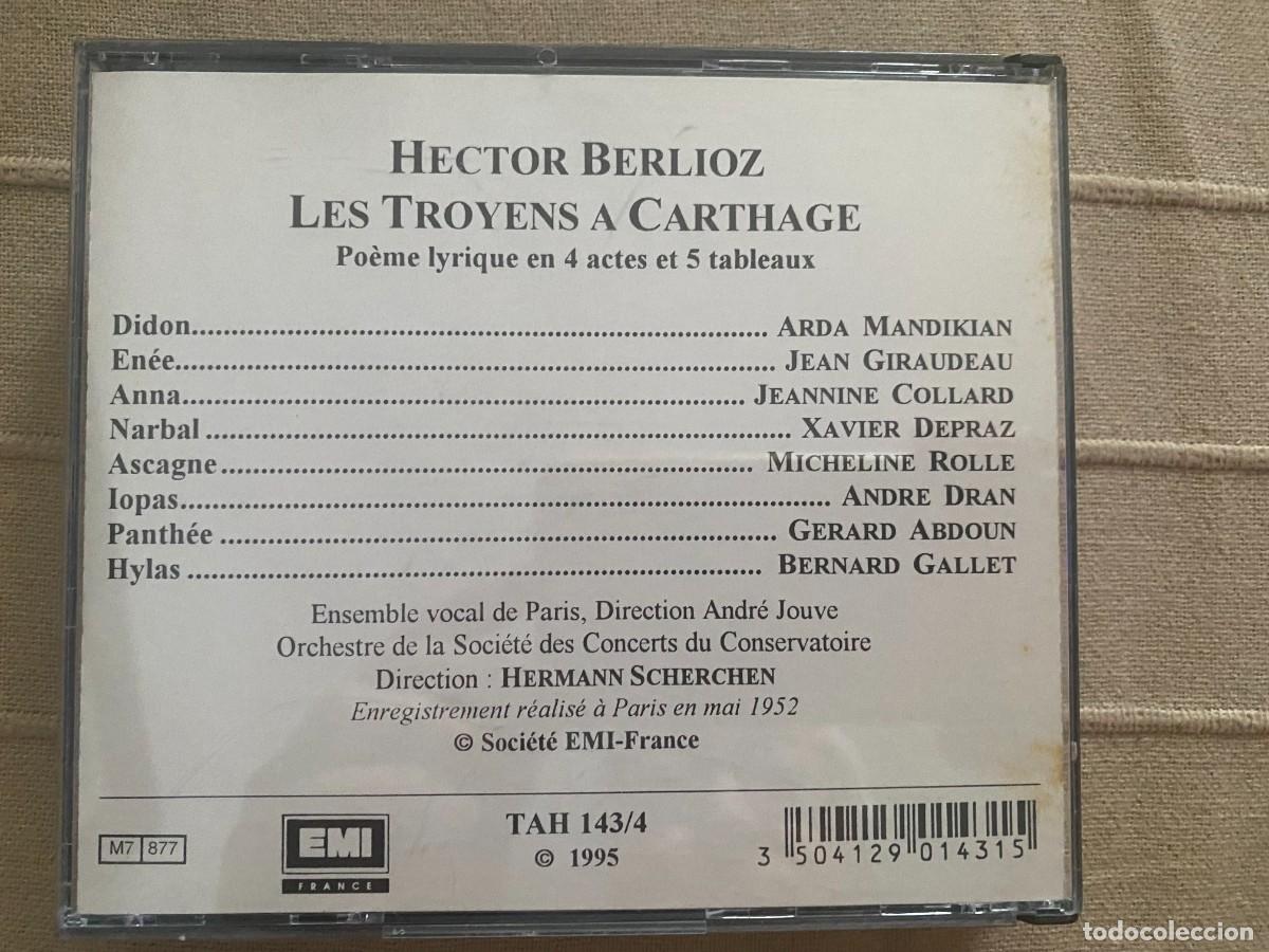 CDs de m&uacute;sica: CD DOBLE HECTOR BERLIOZ CHERCHEN - Foto 2