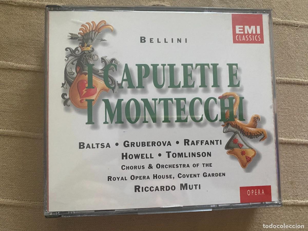 CDs de m&uacute;sica: CD DOBLE BELLINI - I CARPULETIE I MONTECCHI - Foto 1