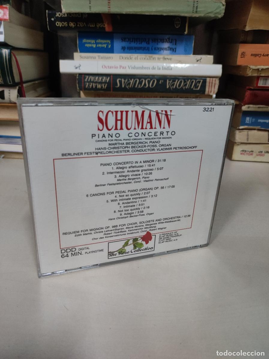 CDs de m&uacute;sica: SCHUMANN PIANO CONCERTO - Foto 2
