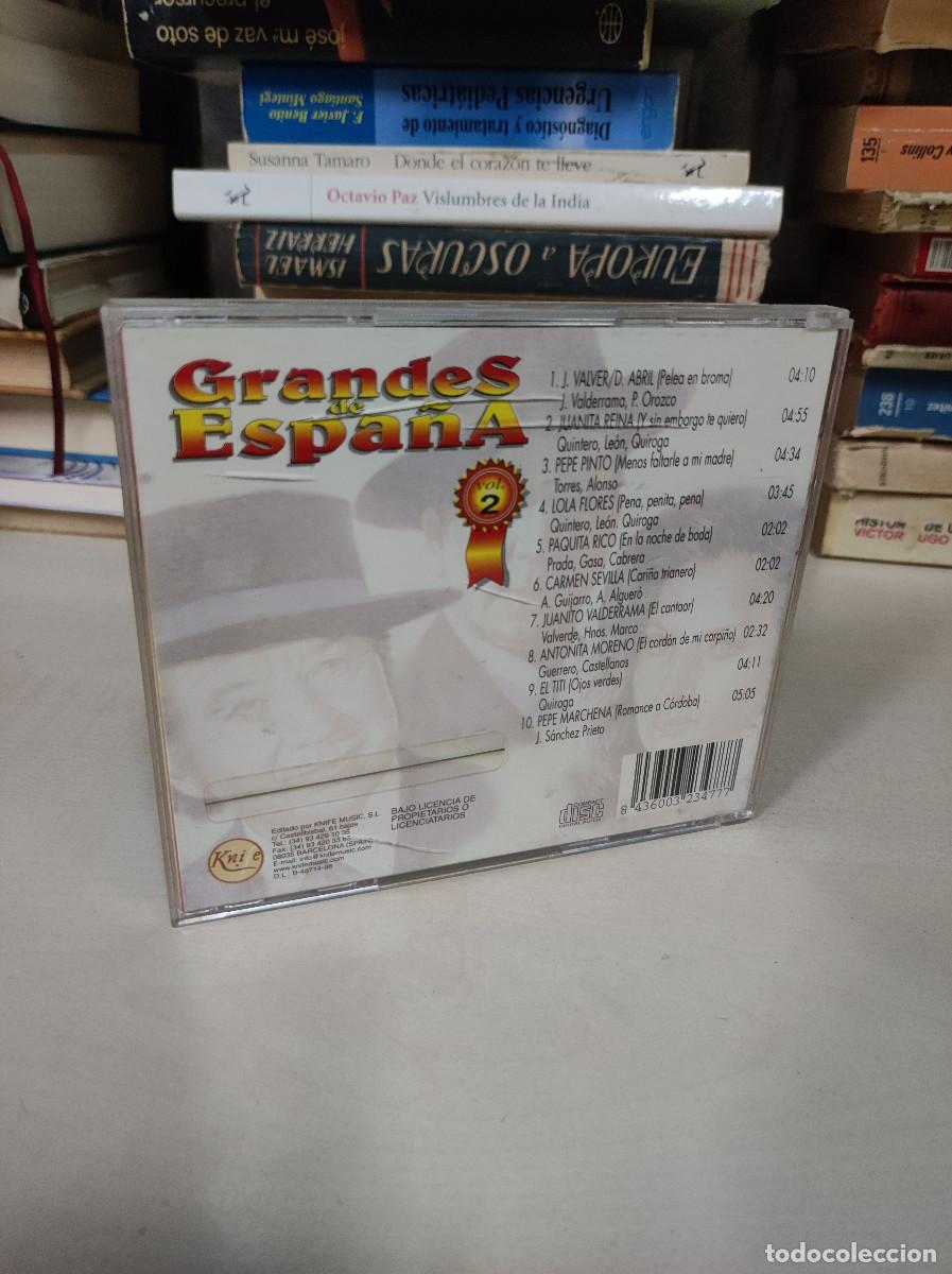 CDs de m&uacute;sica: GRANDES DE ESPA&Ntilde;A VOL 2 - Foto 2