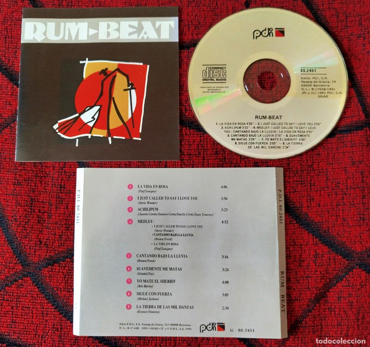 CDs de m&uacute;sica: RUM-BEAT ** Rum-beat ** CD ORIGINAL 1991 - Foto 1