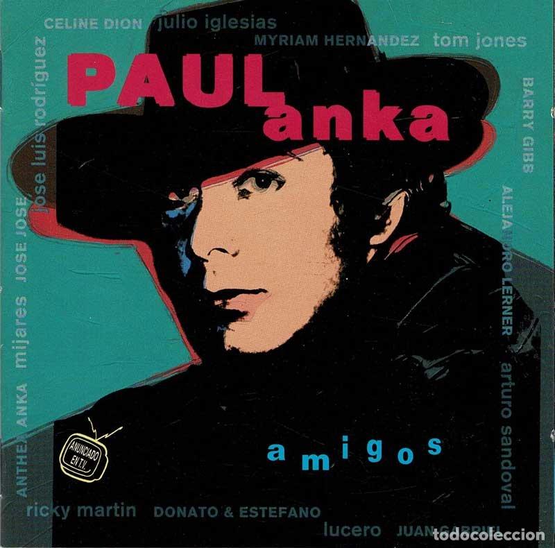 CDs de m&uacute;sica: Paul Anka - Amigos. CD - Foto 1
