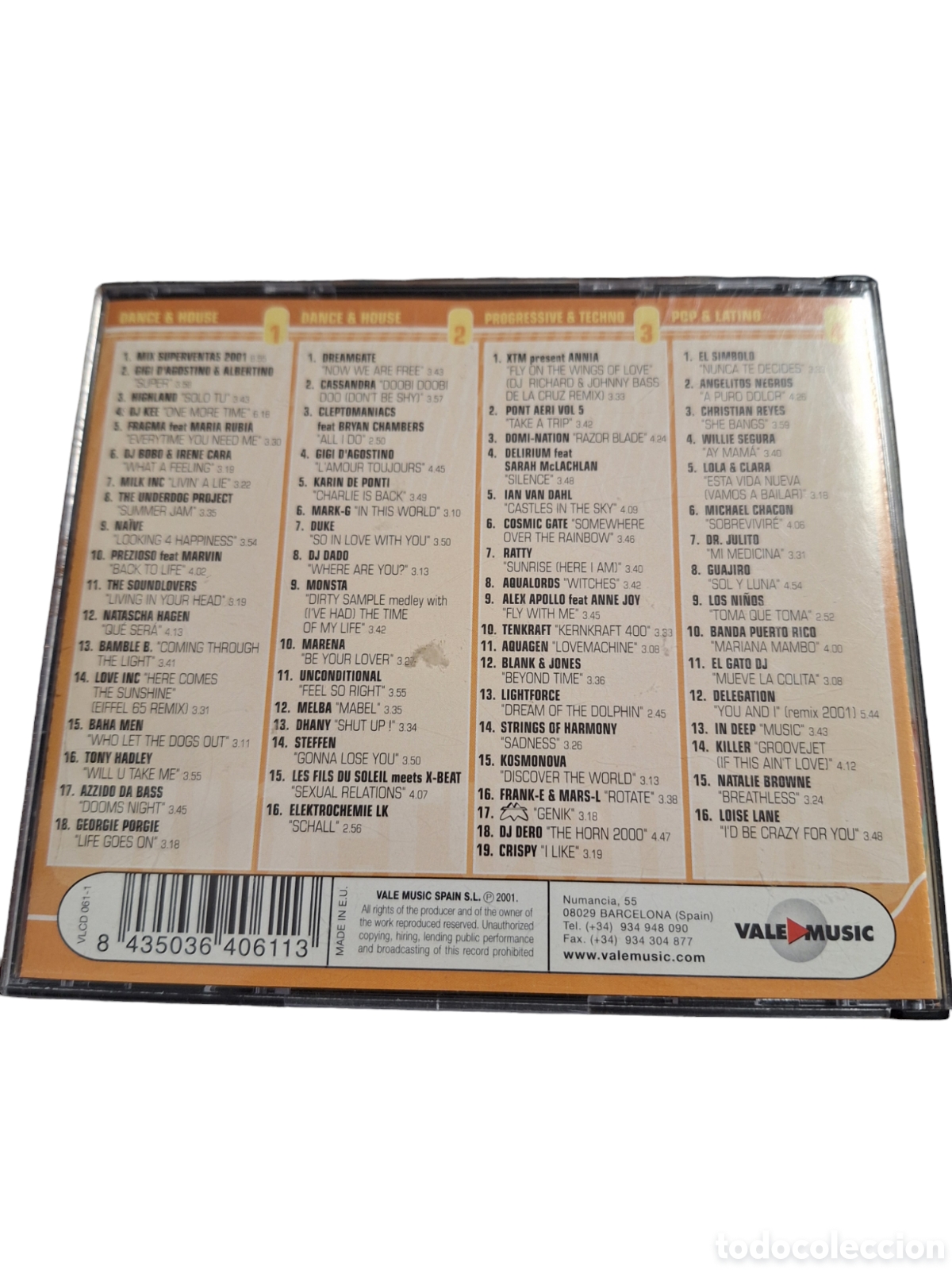 CDs de m&uacute;sica: SCD87 superventas 2001 CD MUSICA - Foto 2