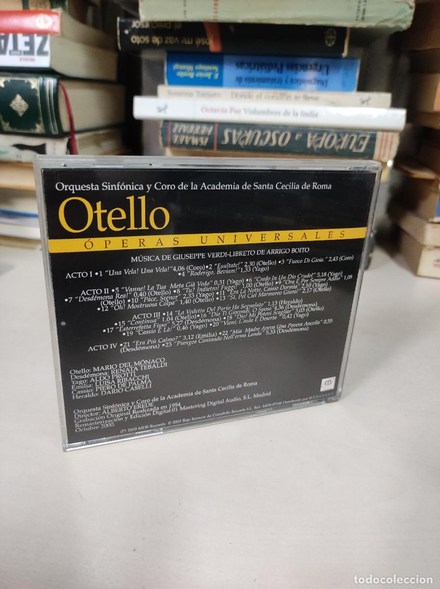 CDs de m&uacute;sica: OTELLO OPERAS UNIVERSALES - Foto 2