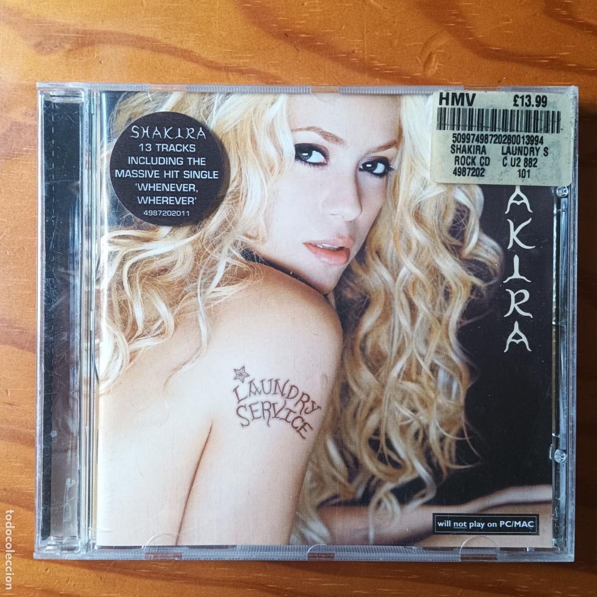 CDs de m&uacute;sica: SHAKIRA, LAUNDRY SERVICE. CD - Foto 1