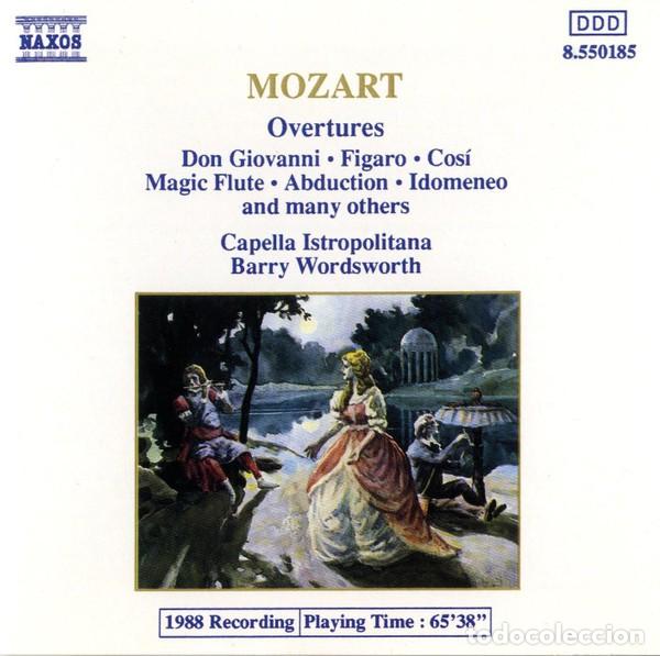 CDs de m&uacute;sica: MOZART: OVERTURES - NAXOS - CD - Foto 1