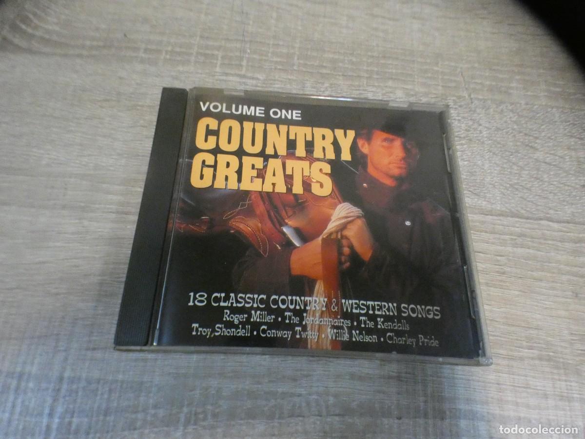Music CDs: ARKANSAS1980 CD SALVACD50 LEVES SE&Ntilde;ALES USO LOMO FEO RECOP COUNTRY GREATS VO I