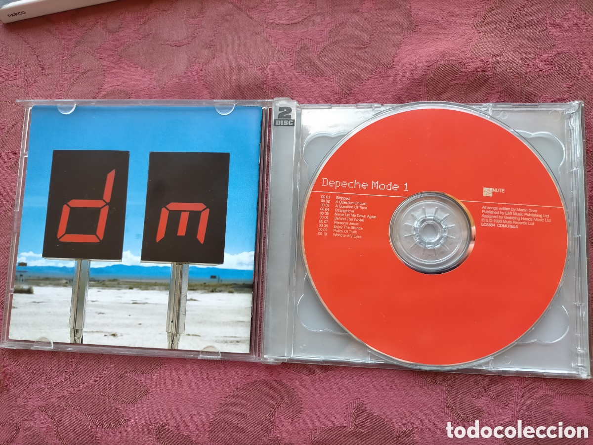 CDs de m&uacute;sica: The singles 86 98 de Depeche Mode disco 2 CD - Foto 2