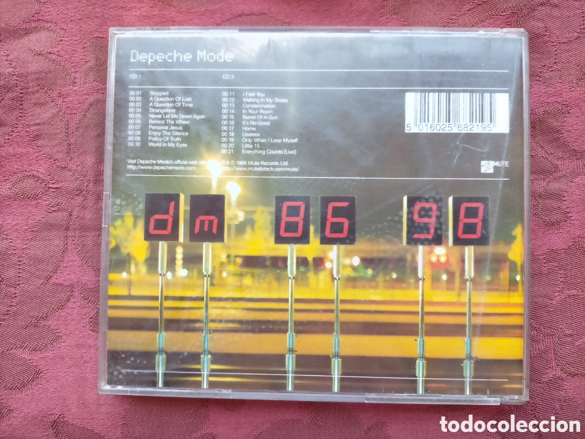 CDs de m&uacute;sica: The singles 86 98 de Depeche Mode disco 2 CD - Foto 6