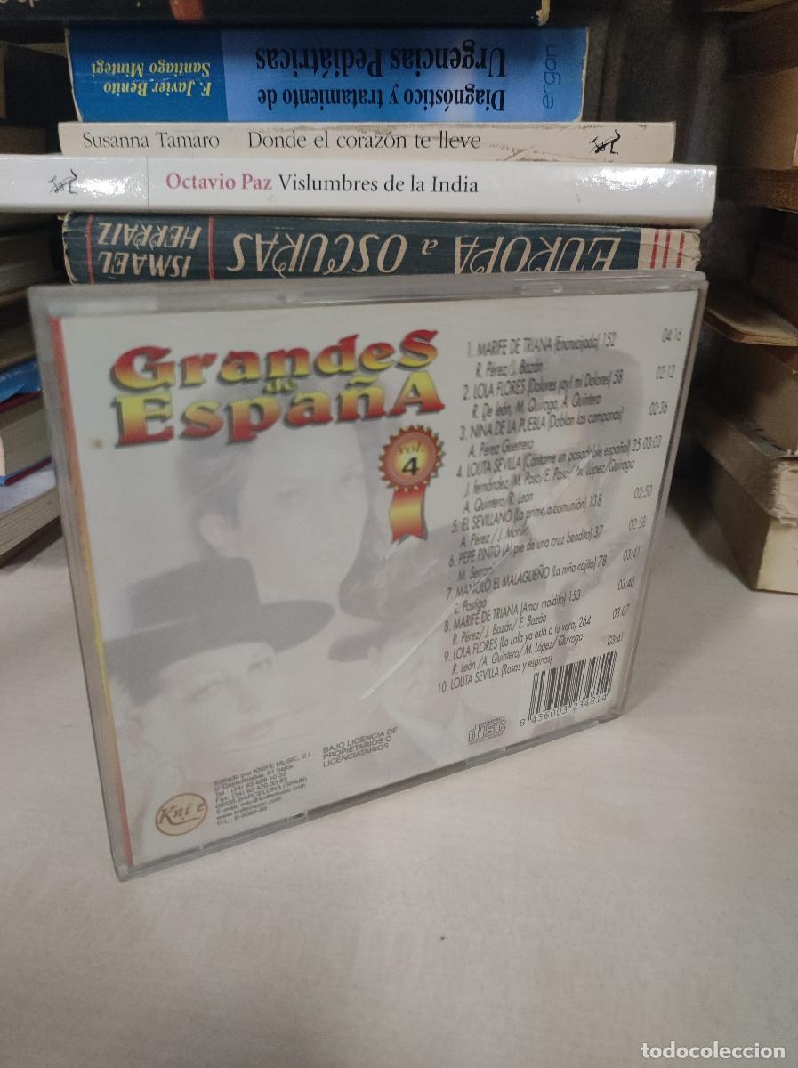 CDs de m&uacute;sica: GRANDES DE ESPA&Ntilde;A VOL 4 - Foto 2