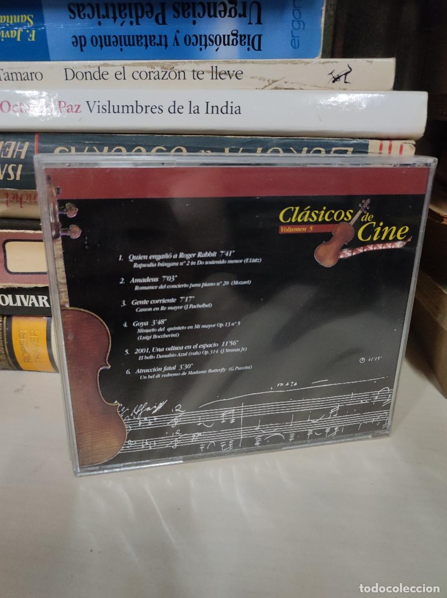 CDs de m&uacute;sica: CLASICOS DE CINE VOLUMEN 5 - Foto 2