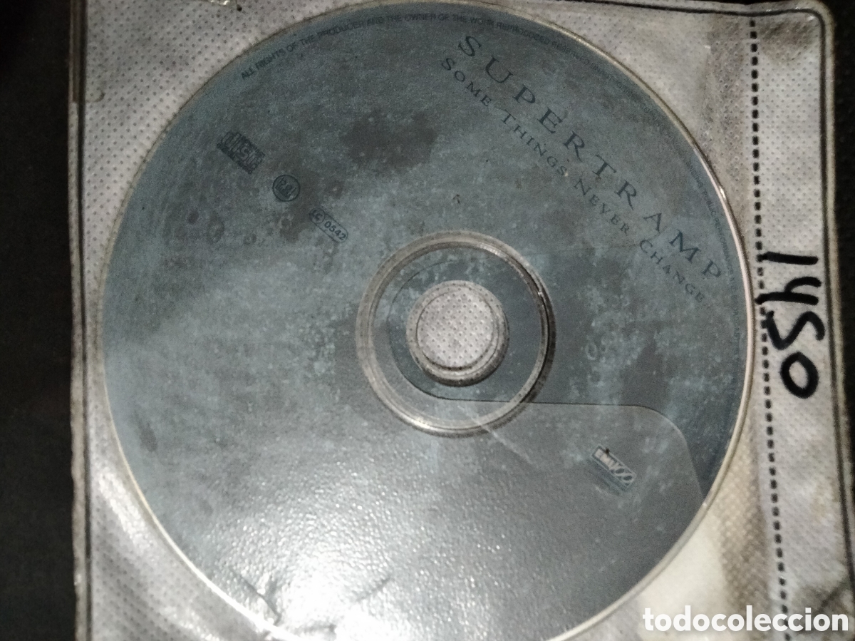 CDs de m&uacute;sica: Cd supertramp some things never change -1450 (disco solo) - Foto 1