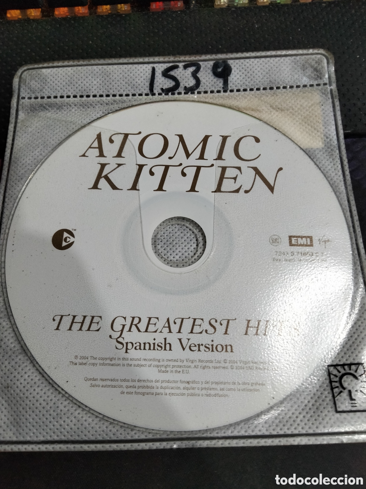CDs de m&uacute;sica: Cd atomic kitten -1539 (disco solo) - Foto 1