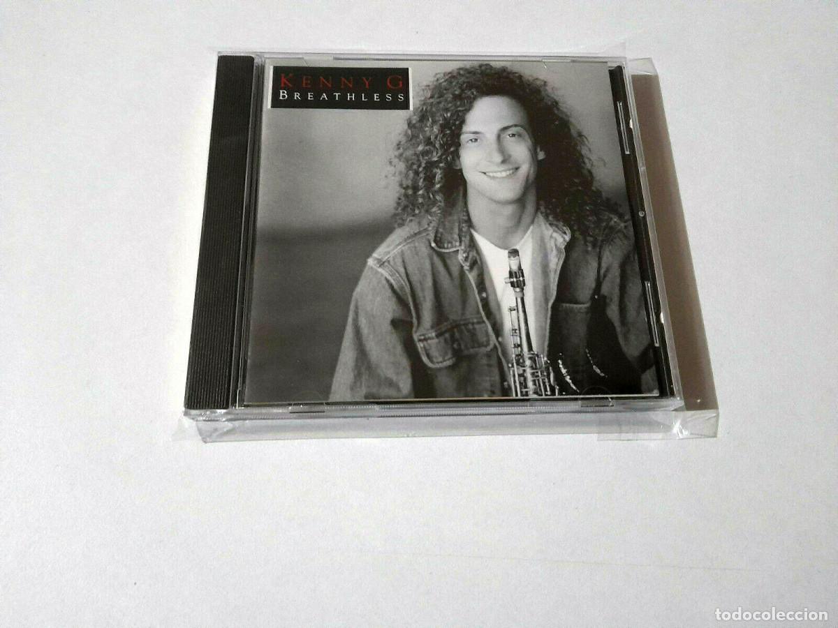 CDs de m&uacute;sica: KENNY G &rdquo;BREATHLESS&rdquo; CD 15 TRACKS - Foto 1