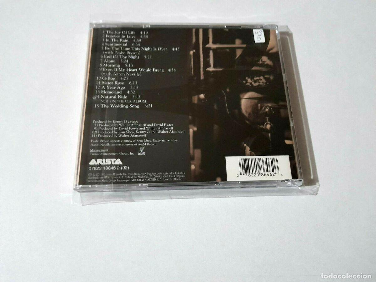 CDs de m&uacute;sica: KENNY G &rdquo;BREATHLESS&rdquo; CD 15 TRACKS - Foto 2