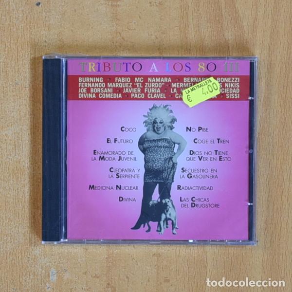 CDs de m&uacute;sica: VARIOS - TRIBUTO A LOS 80 III - CD - Foto 1