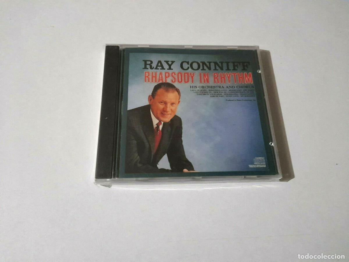 CDs de m&uacute;sica: RAY CONNIFF &rdquo;RHAPSODY IN RHYTHM&rdquo; CD 12 TRACKS - Foto 1