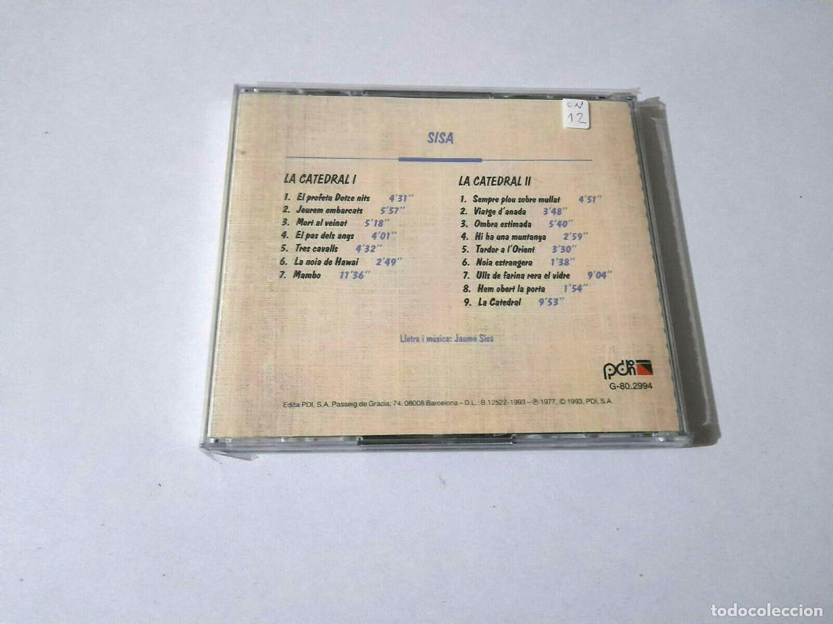 CDs de m&uacute;sica: SISA &rdquo;LA CATEDRAL&rdquo; 2CD 16 TRACKS COMO NUEVO - Foto 2
