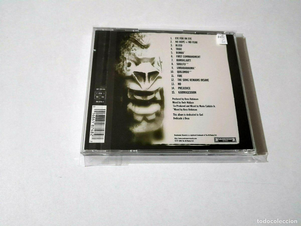 CDs de m&uacute;sica: SOULFLY &rdquo;SOULFLY&rdquo; CD 15 TRACKS - Foto 2