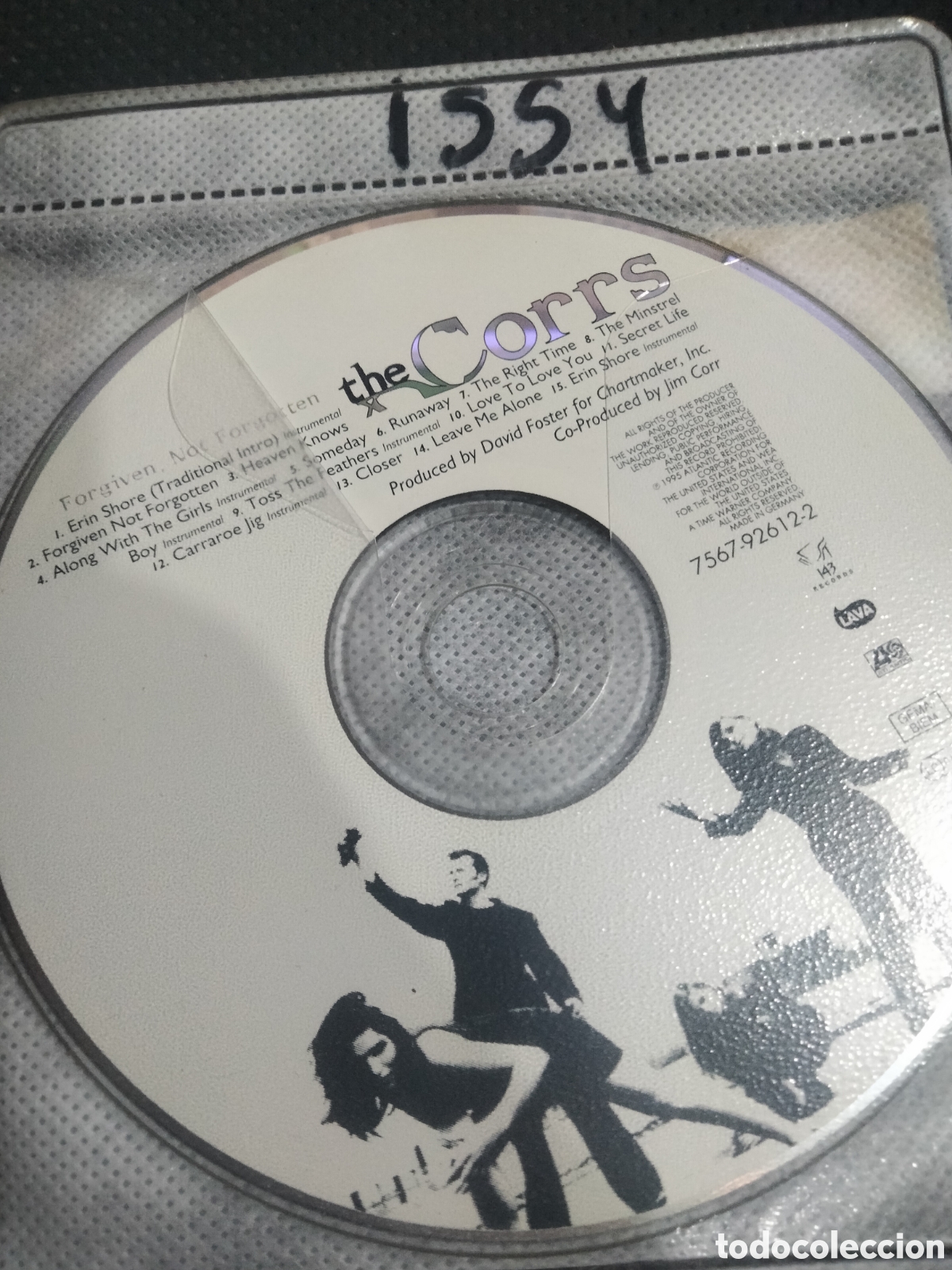 CDs de m&uacute;sica: Cd the corrs -1554 (disco solo) - Foto 1