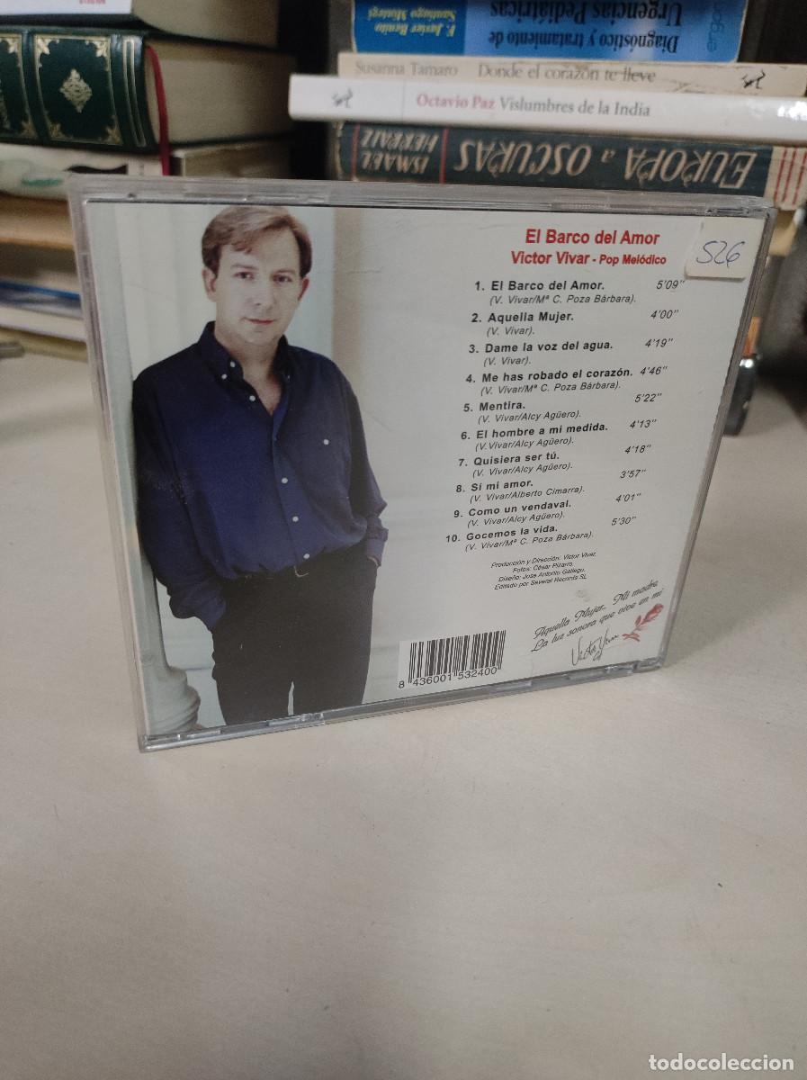 CDs de m&uacute;sica: Victor Vivar &ndash; El Barco Del Amor - Foto 2