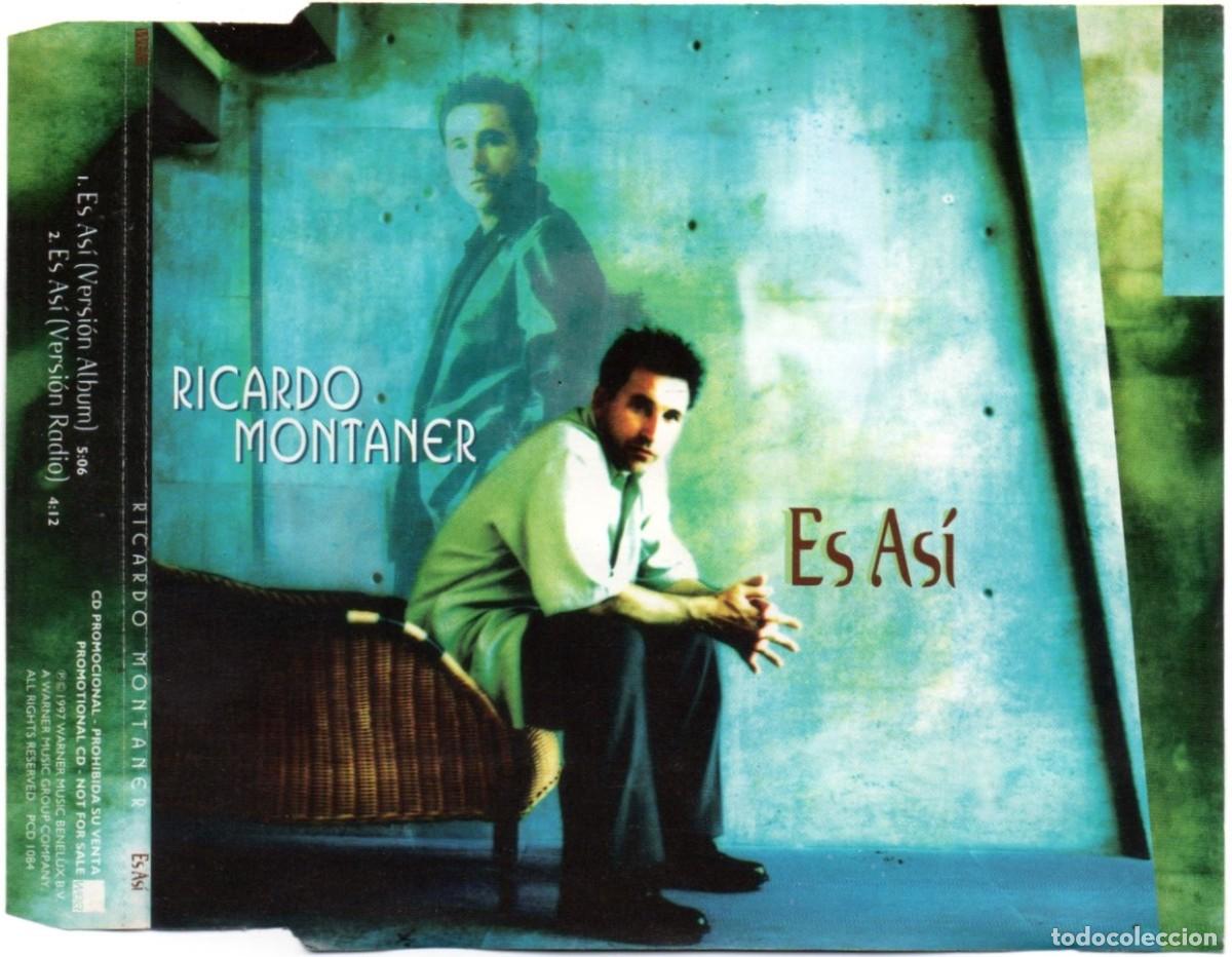 CD di Musica: Ricardo Montaner Es Asi 1997 CD Single Promo Mexico Promocional Difusion