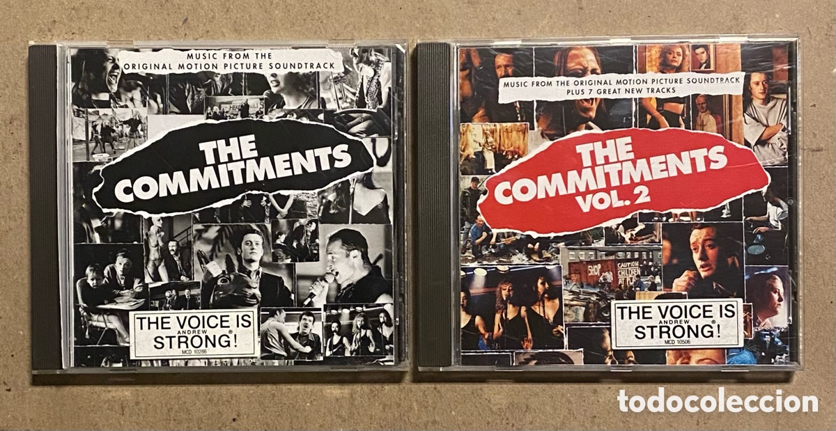 CDs de m&uacute;sica: CD. THE COMMITMENTS VOL.1 & VOL.2. 2 CDS B.S.O. - Foto 1