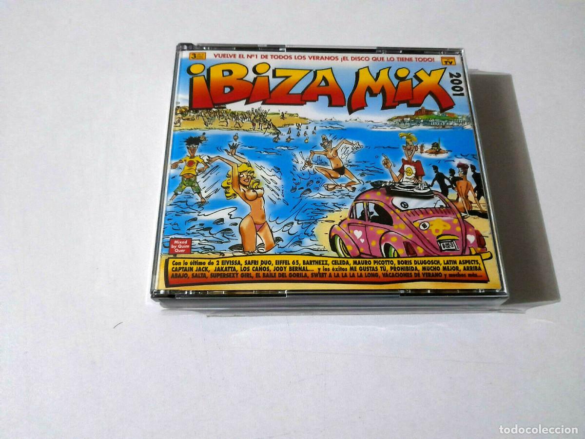 CDs de m&uacute;sica: CD &rdquo;IBIZA MIX 2001&rdquo; 3CD 59 TRACKS - Foto 1