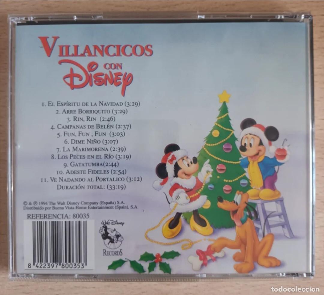 CDs de m&uacute;sica: VILLANCICOS CON DYSNEY- (CD) - Foto 2