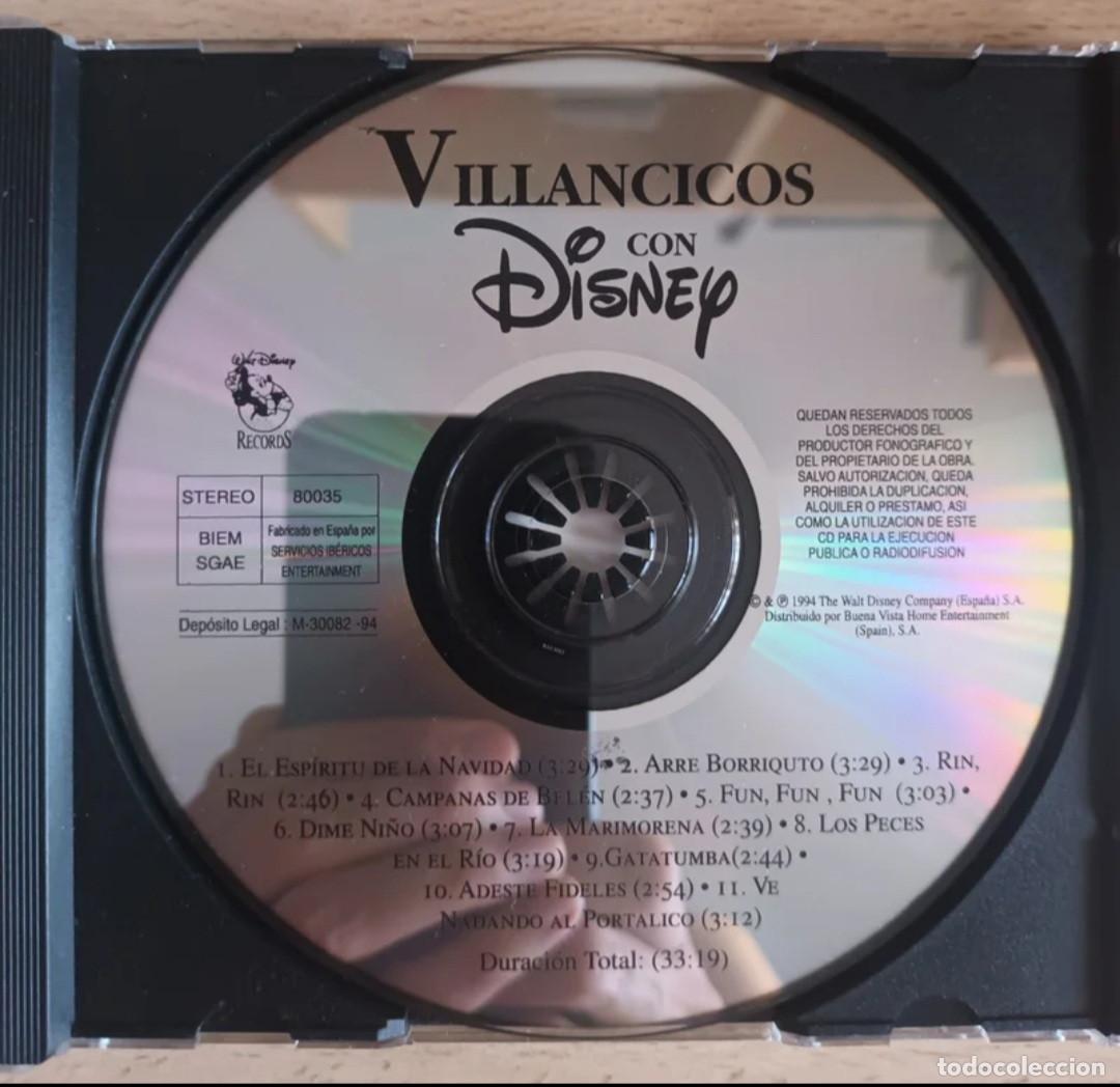 CDs de m&uacute;sica: VILLANCICOS CON DYSNEY- (CD) - Foto 3