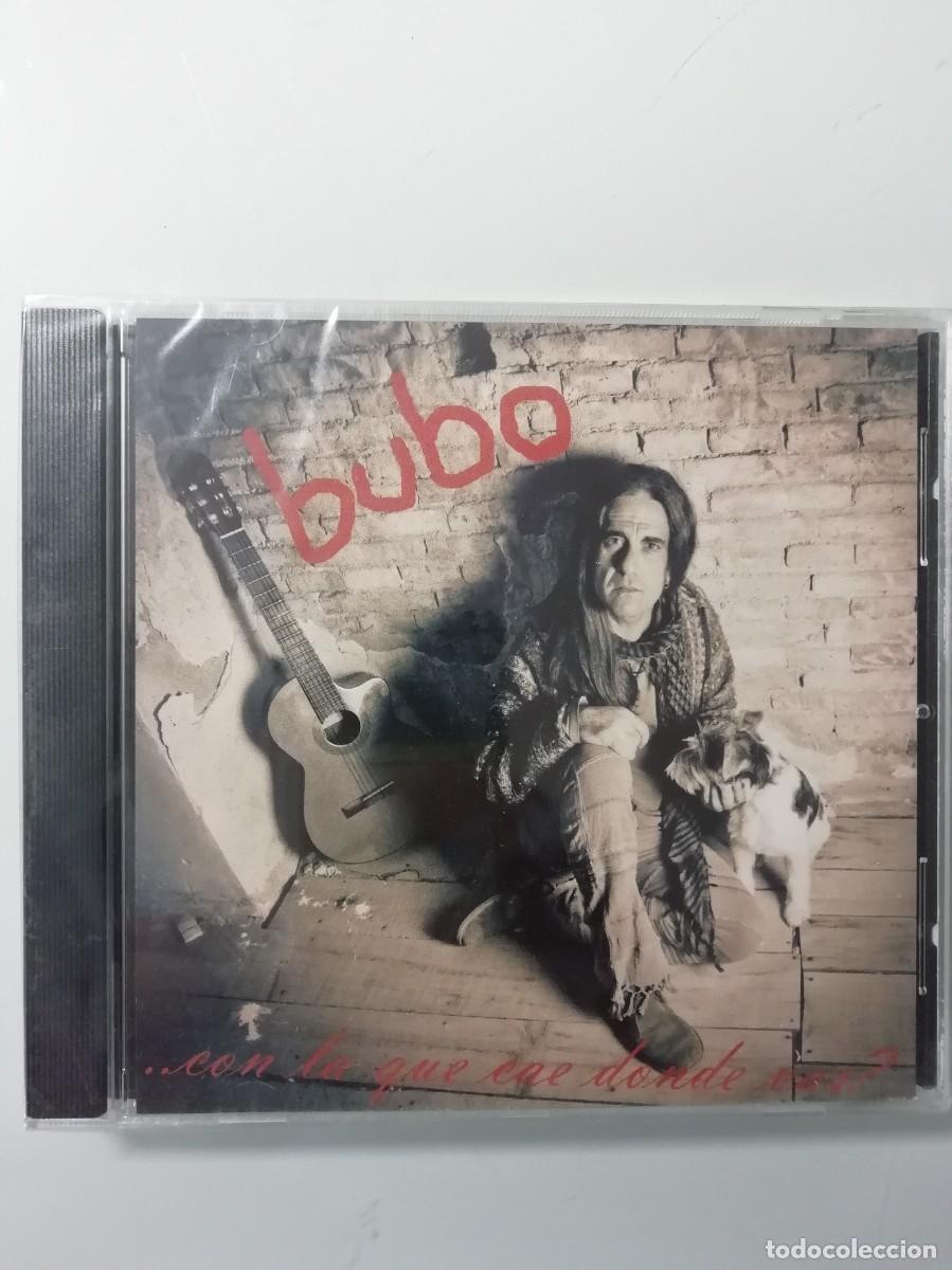 CDs de m&uacute;sica: CD- PRECINTADO- BUBO- CON LA QUE CAE DONDE VAS - Foto 1
