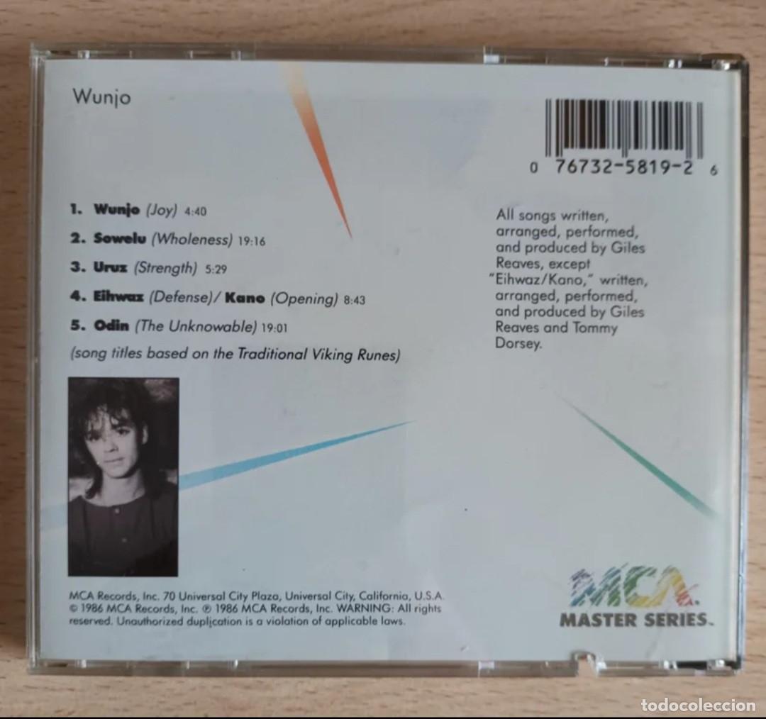 CDs de m&uacute;sica: GILES REAVES- Wunjo (CD) - Foto 2