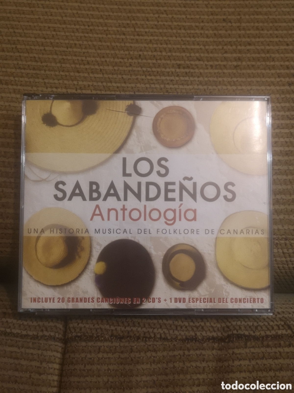 CDs de m&uacute;sica: 2 CD + DVD. LOS SABANDE&Ntilde;OS. ANTOLOGIA - Foto 1